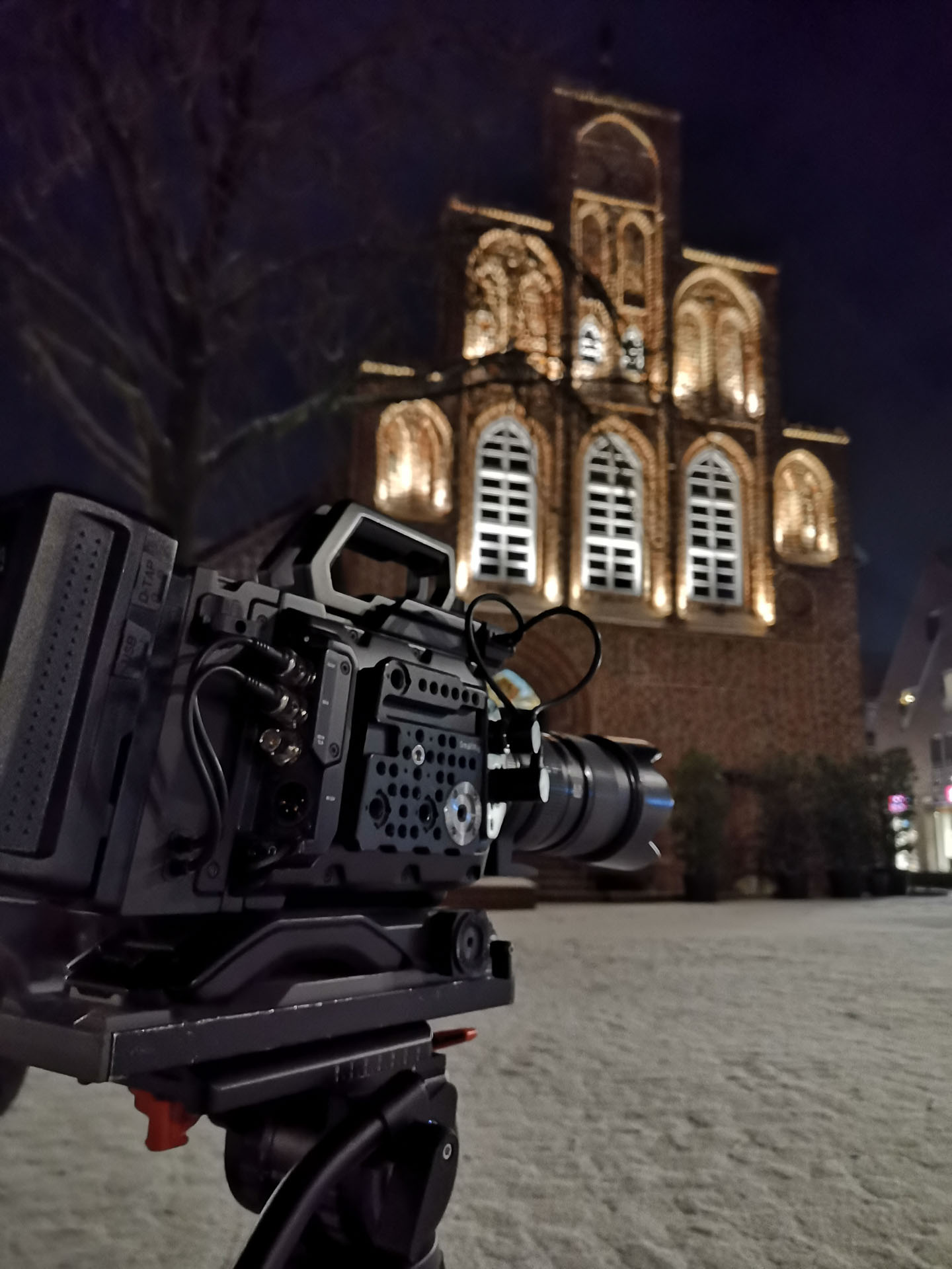 Bild von der Kamera vorm Rathaus in Wildeshausen